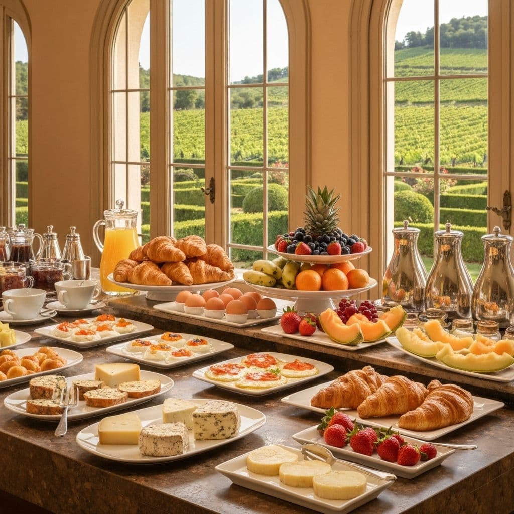 Breakfast at Das Schlossberg